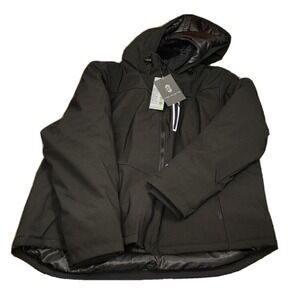NWT Free Country Women's Thermo Stretch Softshell Ski Jacket Black Large